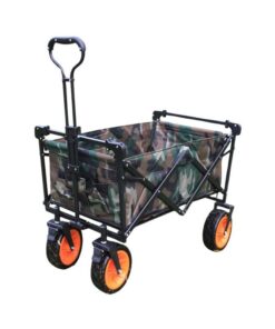 Outdoor Multi-Functional Foldable Utility Beach Wagon Cart