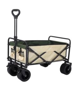 Outdoor Multi-Purpose Beach Foldable Utility Beach Trolley Cart