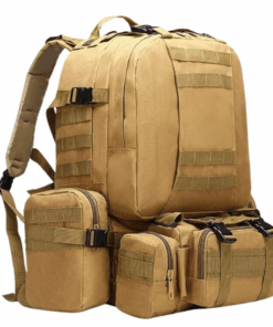 Outdoor Sport - Camping - Hiking - Travel & Climbing Backpack - JY-41 - Brown