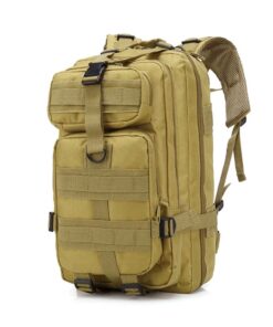 Outdoor Sport Military Tactical Backpack for Camping & Hiking - 30 Litre - Khaki