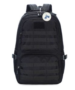 Outdoor Sport Military Tactical Backpack for Camping Hiking - 35L - Black