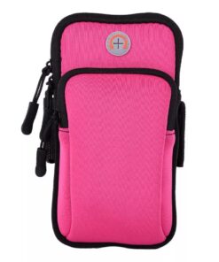 Outdoor Sports Casual Sweatproof Running Armband Bag - Pink