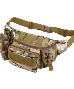 Outdoor Sports Tactical Pocket Military Waist Pack - CP
