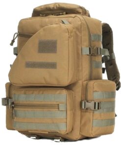 Outdoor Tactical Backpack Bag 50L - Brown