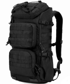 Outdoor Tactical Backpack Bag - Black