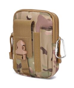 Outdoor Tactical Military Camouflage Waist Bag Portable Fanny Pack - CP