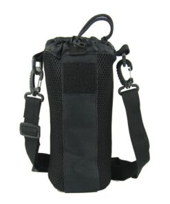 Outdoor Tactical Molle Water Bottle Pouch for Hiking Travel Black