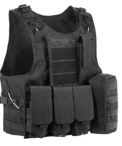 Outdoor Tactical Molle Weste Modular Gear Vest - Black