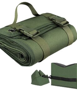 Outdoor Tactical Shooting Mat, Foldable Rifle Gun Mat For Shooting, Camping - Green