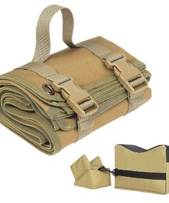 Outdoor Tactical Shooting Mat, Foldable Rifle Gun Mat For Shooting, Camping - Khaki