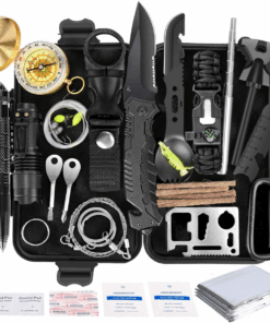 Outdoor Travel Mini Camping Tools Emergency Military Survival Kit Set