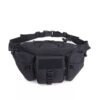 Outdoor Travel Waist Bag Tactical - black