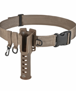 Outdoor Waist Belt Rod Holder Portable Fishing Rod Pole Inserter