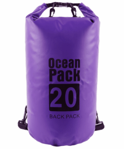 Outdoor Waterproof Dry Bag 20L - Purple
