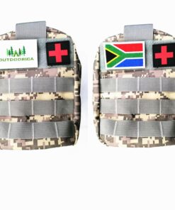 OUTDOORICA Tactical Survival Multi-Kit - 96 in 1 - Field Emergency Kit - Navy Grey