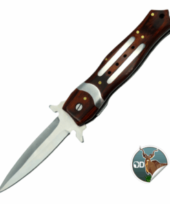 Outdoors Folding Knife with Wooden Finish 20237