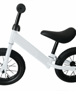 OutGear Kids Balance Bike With Rubber Wheels - White