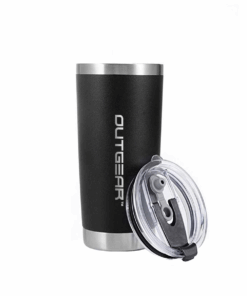 OutGear Stainless Steel Thermal Insulated Travel Mug - Black