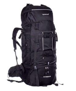 Outlander Extreme Hiking Backpack - 80 Litre - Black