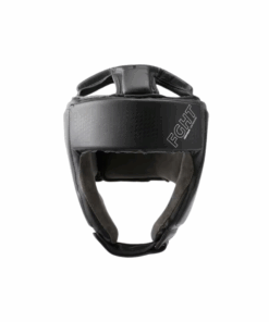 Outshock Adult Boxing Open Face Headguard 900 - Black - L