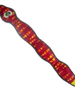 Outward Hound Toy Toughseams Snake 6 Squeakers