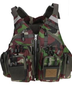 Owlwin Multifunctional Fishing Vest & Life Jacket With Foam - Blind