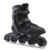 Oxelo Women's Inline Fitness Skates FIT100 - Black/Mint - UK 5