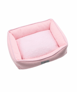 Oxford Cloth Pet Bed - Rectangular - Pink