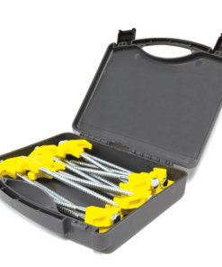 Oztrail 16 Piece Screw in Tent Peg Set