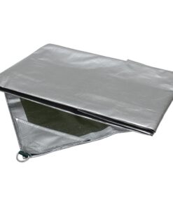 OZtrail 203 x 406cm Ultrarig Heavy Duty Silver Poly Tarp