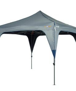 Oztrail Blockout Deluxe 3.0 Gazebo - Silver