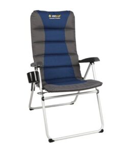 OZtrail Cascade 5 Position Folding Arm Chair 160kg