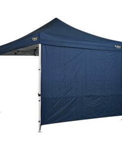 Oztrail - Heavy Duty 3m Gazebo Solid Wall Kit - Blue - Excluding Gazebo
