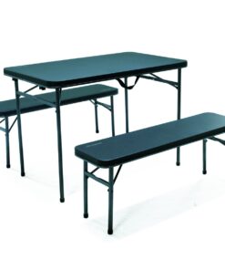 oztrail Ironside 3Piece Picnic Set (250Kg Per Seat/300Kg Table Weight)