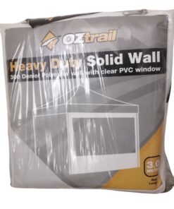 OZtrail - Solid Wall Kit and PVC Window-  3M Deluxe - White