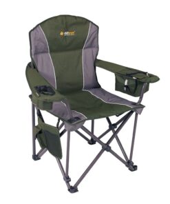 OZtrail Titan Camping Arm Chair Green 250kg