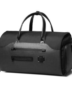 Ozuko Luxury Travel Luggage Bag - Black