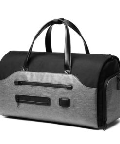 Ozuko Luxury Travel Luggage Bag - Grey