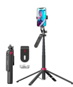 P185 1.8M Quadruped Tripod Stand with 360 Pan Tilt Stability