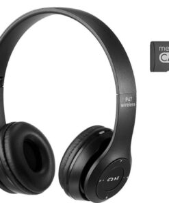 P47 Wireless Bluetooth Headphones Plus 4GB SD Card