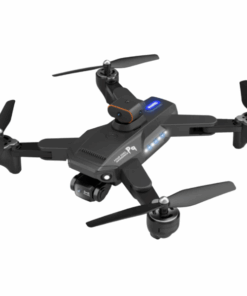 P9 Max -Dual Camera Foldable Quadcopter Drone With Trajectory Flight -Black