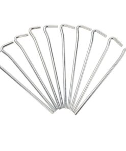 Pack of 10 Steel Tent Pegs