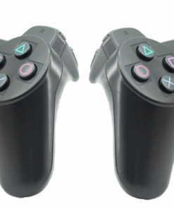 Pack of 2 Techme 2.4GHz Wireless Twin Vibration Analogue Controller for PS2