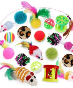 Pack of 20 toys for cats