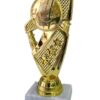 Pack of 3 Large Gold Trophies with Marble Base (S53)
