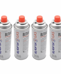 Pack of 4 - SAFY GAS - Butane Canisters 227g