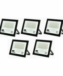 Pack of 5 - 50w LED Ultra Thin Mini Floodlight