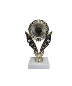 Pack of 5 Gold Trophies with Marble base L2L