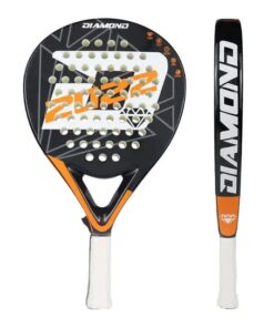 Padel Racket in carry bag, 3k Carbon Fibre, for Beginner and Intermediary