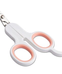Pakeway - Bent Tip Safe and Comfortable Nail Clippers for Cats and Dogs - Pink